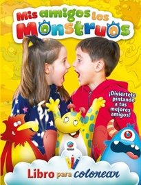 Books Frontpage Mis Amigos Los Monstruos - Libro para colorear