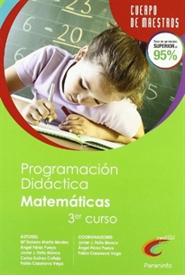 Books Frontpage Programación didáctica de educación primaria, área de Matemáticas (2º ciclo, 3º curso)