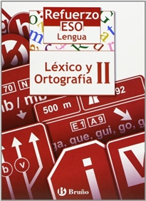 Books Frontpage Refuerzo Lengua ESO Léxico y ortografía II
