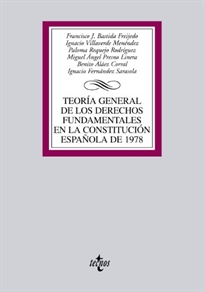 Books Frontpage Teoría General de los Derechos Fundamentales en la Constitución Española de 1978