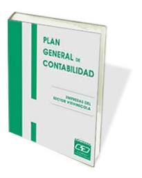 Books Frontpage Plan General de Contabilidad. Empresas vitivinícolas