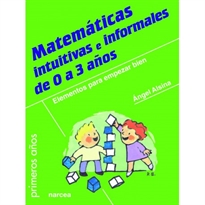 Books Frontpage Matemáticas intuitivas e informales de 0 a 3 años
