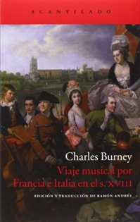 Books Frontpage Viaje musical por Francia e Italia en el siglo XVIII