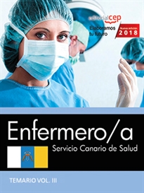 Books Frontpage Enfermero/a. Servicio Canario de Salud. Temario Vol. III