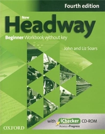 Books Frontpage New Headway 4th Edition Beginner. Workbook and iChecker without Key
