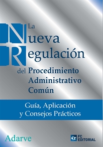Books Frontpage La nueva regulación del procedimiento administrativo común