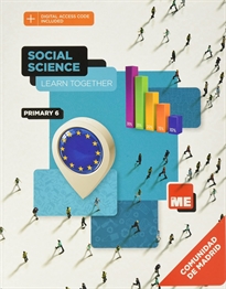 Books Frontpage Social Science 6 Madrid, Learn Together Student Book + Licencia Digital