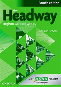 Books Frontpage New Headway 4th Edition Beginner. Workbook and iChecker with Key