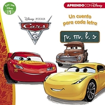 Books Frontpage Cars 3. Un cuento para cada letra: p, m, l, s (Leo con Disney - Nivel 1)