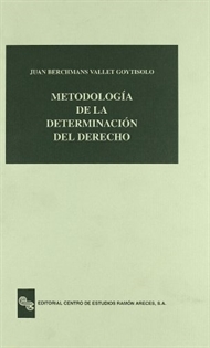 Books Frontpage Metodología de la determinación del Derecho