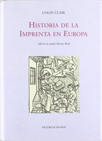 Books Frontpage Historia de la imprenta en Europa