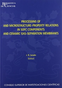 Books Frontpage Processing of and microstructure-property relations in SOFC components and ceramic gas-separation membranes