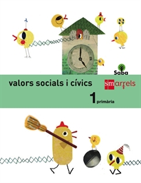 Books Frontpage Valors socials i cívics. 1 Primària. Saba