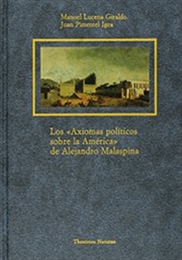 Books Frontpage Los «Axiomas Políticos sobre la América» de Alejandro Malaspina