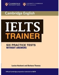 Books Frontpage IELTS Trainer Six Practice Tests without Answers