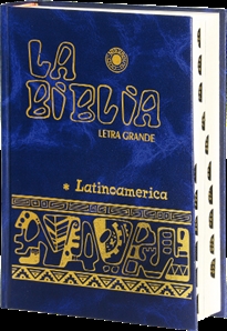 Books Frontpage La Biblia Latinoamérica [letra grande] cartoné, con uñeros