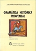 Front pageGramática histórica provenzal