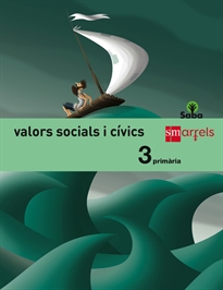 Books Frontpage Valors socials i cívics. 3 Primària. Saba