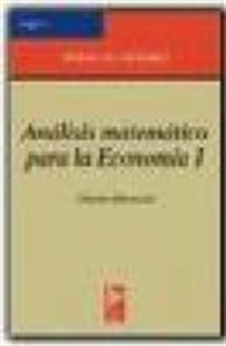Books Frontpage Análisis matemático para la economía I