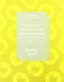Books Frontpage Tratamiento y prevención de las dificultades lectoras - Cuaderno 4