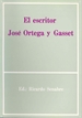 Front pageEl escritor José Ortega y Gasset