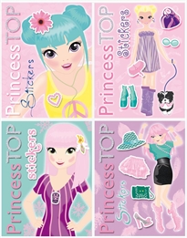 Books Frontpage Princess top stickers (4 títulos)