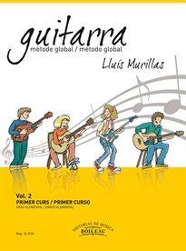 Books Frontpage Guitarra. Mètode global. Vol. 2