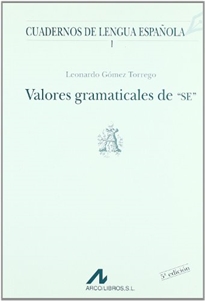 Books Frontpage Valores gramaticales de SE (A)