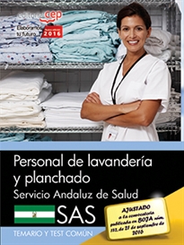 Books Frontpage Personal de lavandería y planchado. Servicio Andaluz de Salud (SAS). Temario y test común
