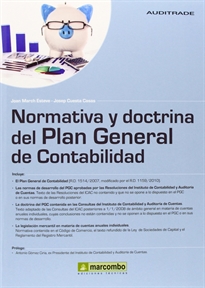 Books Frontpage Normativa y doctrina del Plan General de Contabilidad