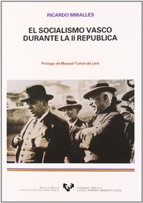 Books Frontpage El socialismo vasco durante la Segunda República