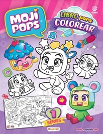 Books Frontpage Libro para colorear Moji Pops Serie Party - España