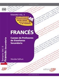 Books Frontpage Cuerpo de Profesores de Enseñanza Secundaria. Francés. Temario Vol. II.