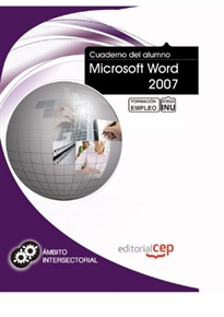 Books Frontpage Cuaderno del Alumno Microsoft Word 2007. Formación para el Empleo