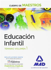 Books Frontpage Cuerpo de Maestros Educación Infantil. Temario volumen 1