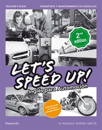 Books Frontpage Let´s speed Up! Inglés para automoción - TEACHER'S BOOK 2.ª edición 2021