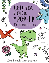 Books Frontpage Colorea y crea tu Pop-up. Dinosaurios