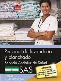 Books Frontpage Personal de lavandería y planchado. Servicio Andaluz de Salud (SAS). Temario y test específico