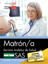 Books Frontpage Matrón/a. Servicio Andaluz de Salud (SAS). Temario y test común