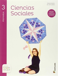 Books Frontpage Ciencias Sociales + Atlas 3 Primaria Asturias