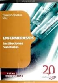 Books Frontpage Enfermeras/os Instituciones Sanitarias. Temario General Vol. I.