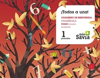 Books Frontpage Método Globalizado. ¡Todos a una!. 1 Primaria. Primer Trimestre. Cuadrícula. Más Savia. Andalucía