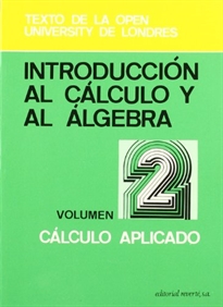Books Frontpage Introducción al cálculo y al álgebra. Cálculo aplicado