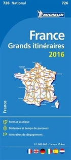 Books Frontpage Mapa National Francia Grandes itinerarios