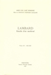 Front pageLambard. Estudis d'Art Medieval. Volum 3 (1983-1985)