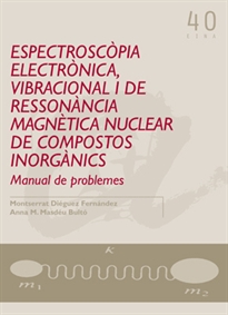 Books Frontpage Espectroscòpia electrònica, vibracional i de ressonància magnètica nuclear de compostos inorgànics
