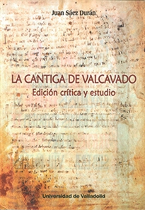 Books Frontpage Cantiga De Valcavado, La. Edición Crítica Y Estudio