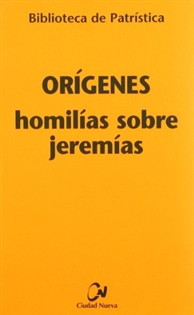 Books Frontpage Homilías sobre Jeremías