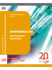 Books Frontpage Enfermeras/os Instituciones Sanitarias. Temario General Vol. III.