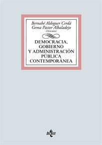 Books Frontpage Democracia, Gobierno y Administración Pública contemporánea